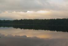 South facing view from the dock