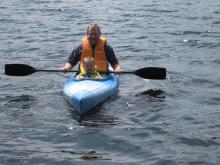 Kayaking with Dad